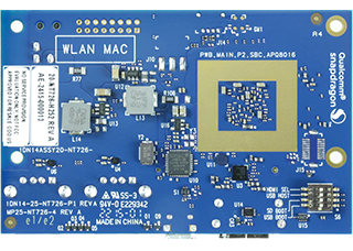 DragonBoard 410c bottom angle highlighting memory and micro SD, as well as I/O interfaces