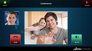 HD resolution mobile conferencing