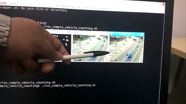 Counting Vehicles in real time
