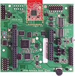 QCA4002 development platform for IoE applications. Features the SP141 IoE module on a SP140 baseboard. 